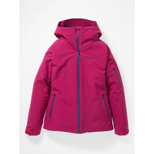 Marmot Refuge Jackets - Womens Ski Jacket Red CA5307691 Canada